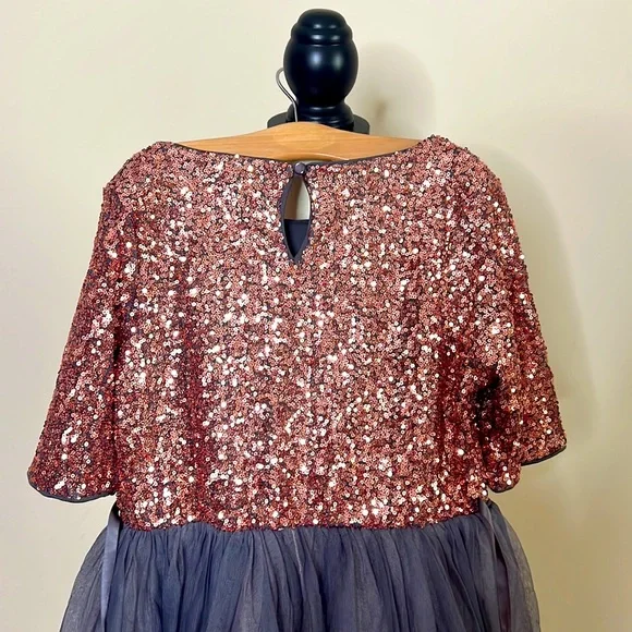 New Party Sequin Girl Dress - Picture 7 of 8